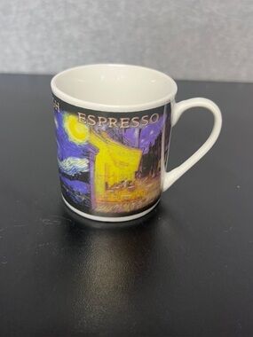 Gogh Gear Espresso Cup Demitasse  Van Gogh Vodka Mini Coffee 3 0z
